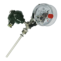 WSSXP-401帶熱電偶(阻)的雙金屬溫度計